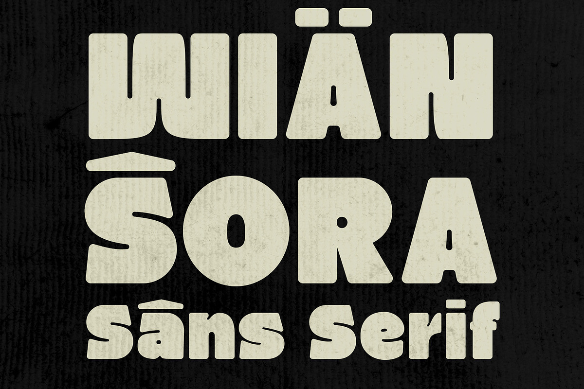 Wiansora – Bold Sans Serif Font, a Sans Serif Font by NDNL Studio (Photo 10 of 10)