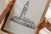 Mosque Minimalist Illustration, an Object Illustration by Adora ARTS (Thumbnail 7 of 8)