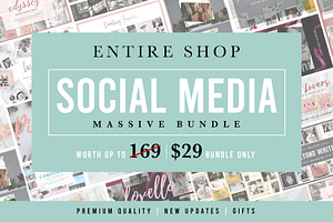 ENTIRE SHOP Social Media Bundle