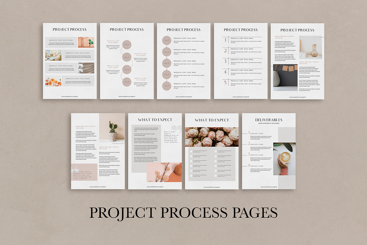 Services & Pricing Template | JANE, a Brochure Template by Studio Next (Photo 8 of 14)