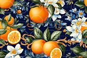 SICILIAN GARDEN SEAMLESS BUNDLE I, a Texture Illustration by RefinedFantasyStudio (Thumbnail 7 of 9)
