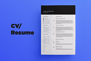 Sensible CV/Resume + Cover Letter, a Resume Template by designed by rich (Thumbnail 4 of 5)