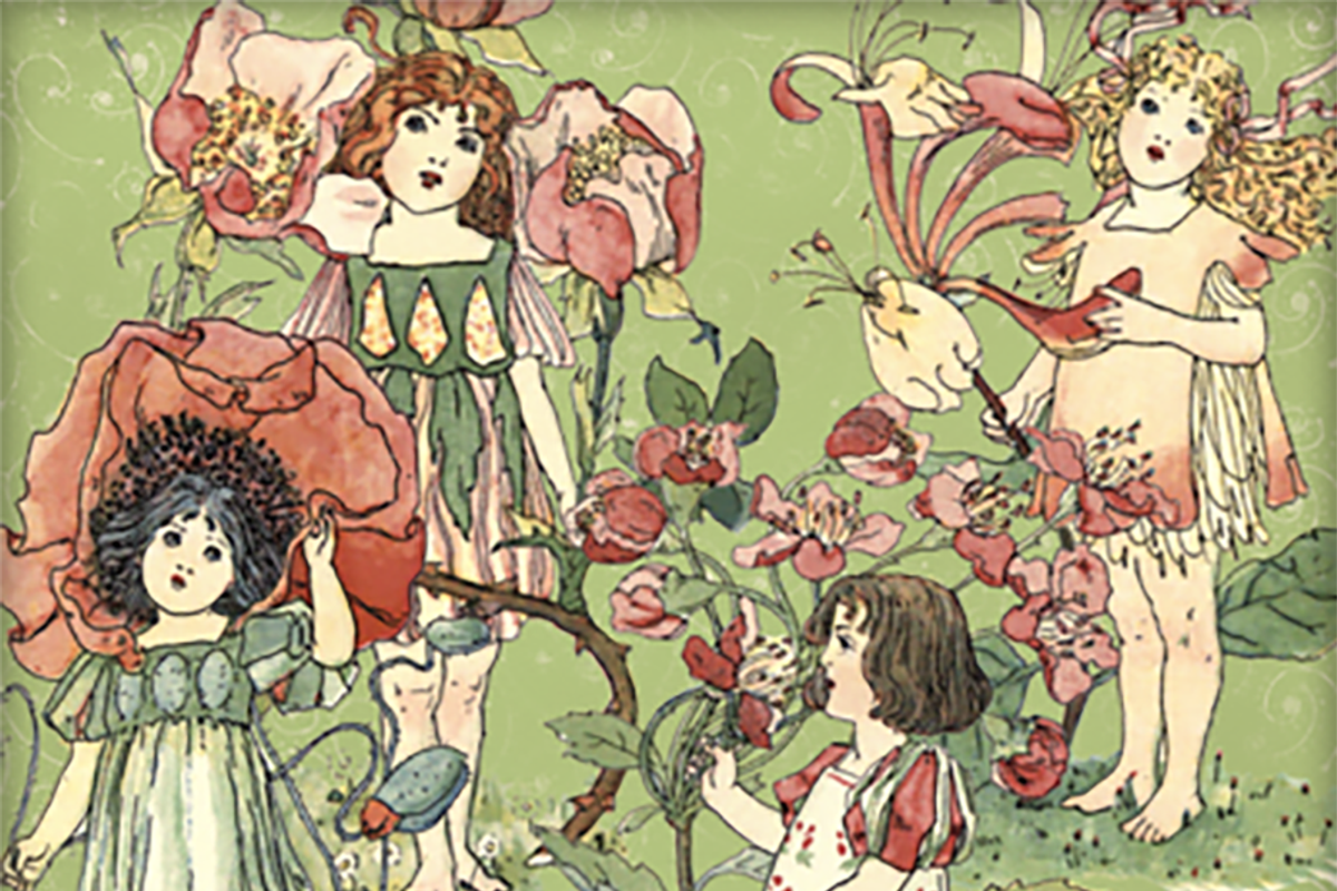 Flower Children Clipart Images PNG preview 3