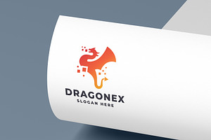 Digital Dragon Pro Logo, a Branding & Logo Template by Design_Planet