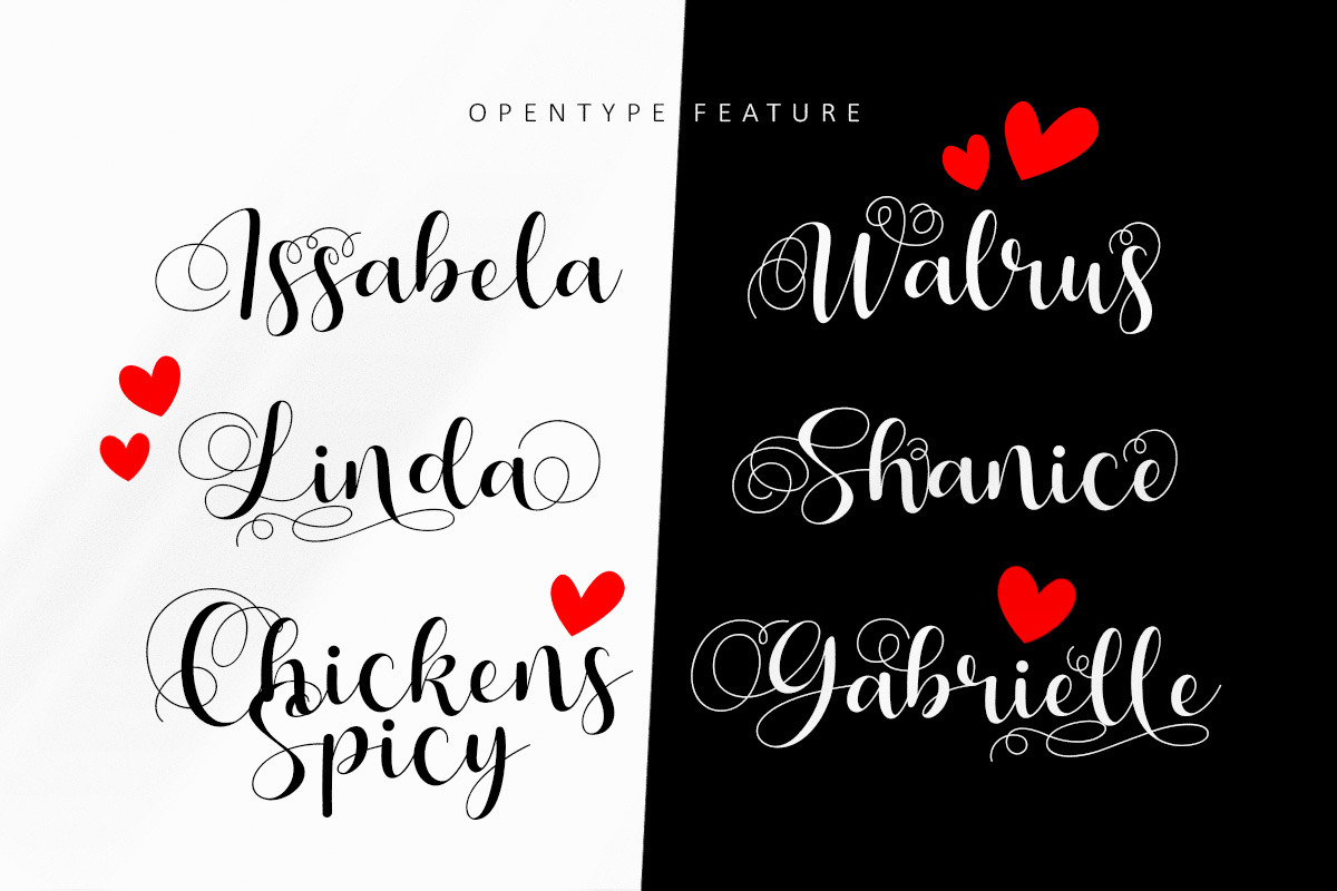 Hello Tiffany - Script Font, a Script Font by HIRO.std (Photo 7 of 10)