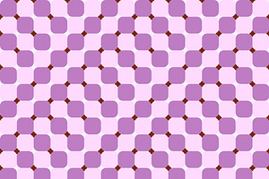 Movement optical illusion pattern