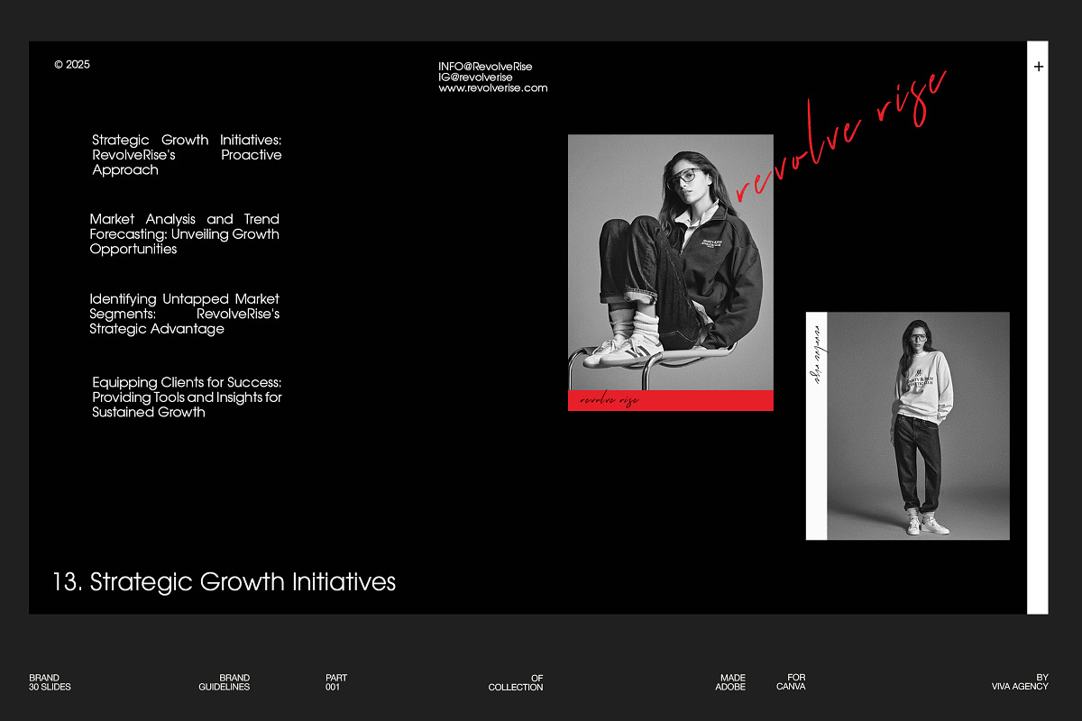 Brand Guidelines RevolveRise, a Presentation Template by Viva Agency (Photo 6 of 9)
