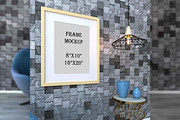 Brick Photorealistic Frame Mockups, a Print Template by desgiant (Thumbnail 4 of 5)
