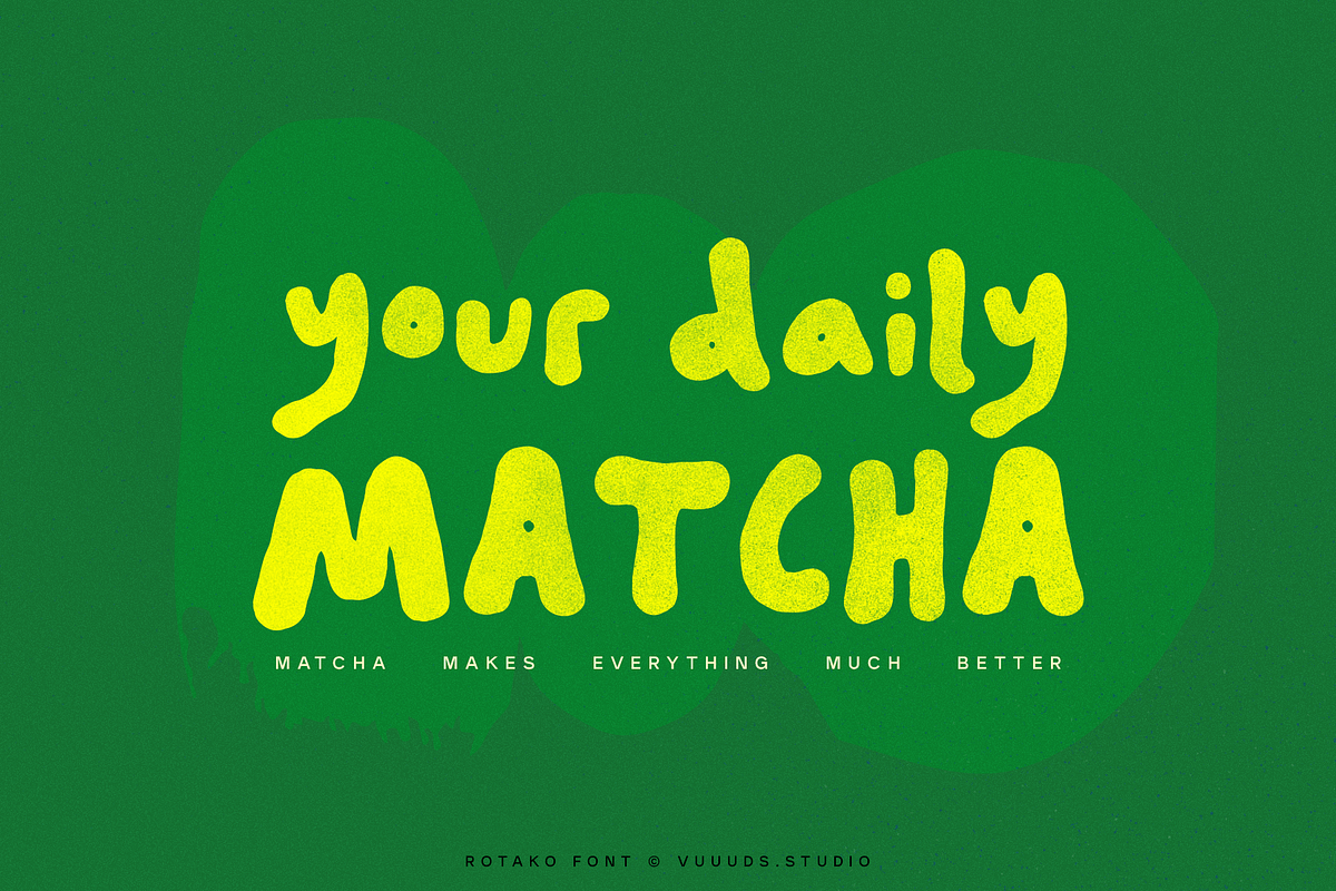Rotako, a Sans Serif Font by vuuuds (Photo 9 of 10)