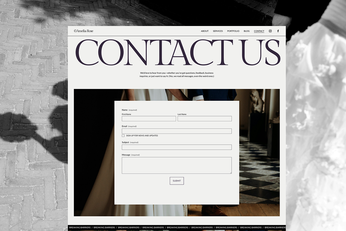 Photography Squarespace 7.1 Template, a Templates & Theme by Studio Witzenhausen (Photo 10 of 11)