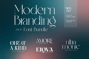 Modern Branding Bundle Premium Font