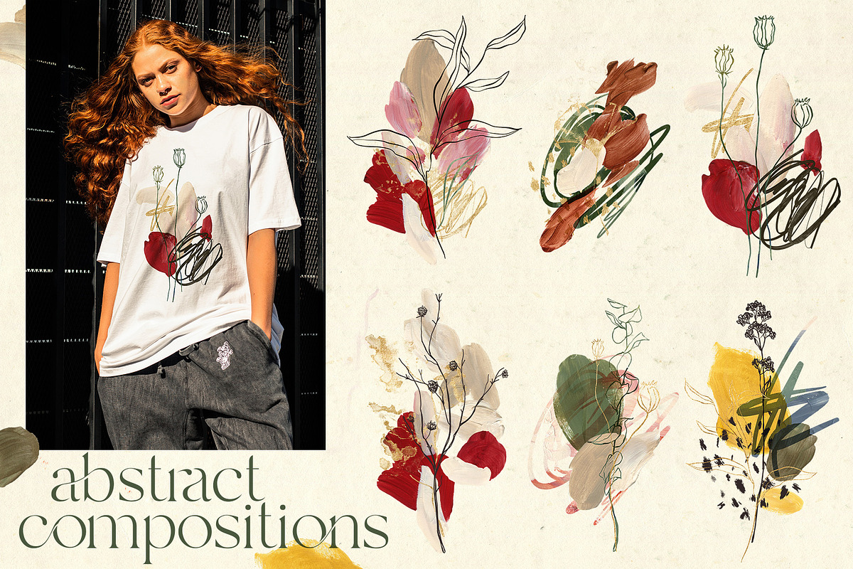 Fall painted abstract background, a Background Graphic by Yuliya Derbisheva (Photo 13 of 17)