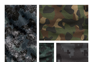 Camouflage Patterns For Photoshop