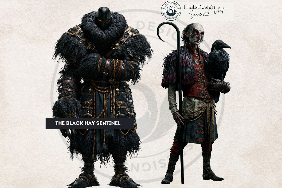 Harvest RPG Characters Cliparts, a Seasonal Illustration by ThatsDesignArt (Photo 9 of 15)