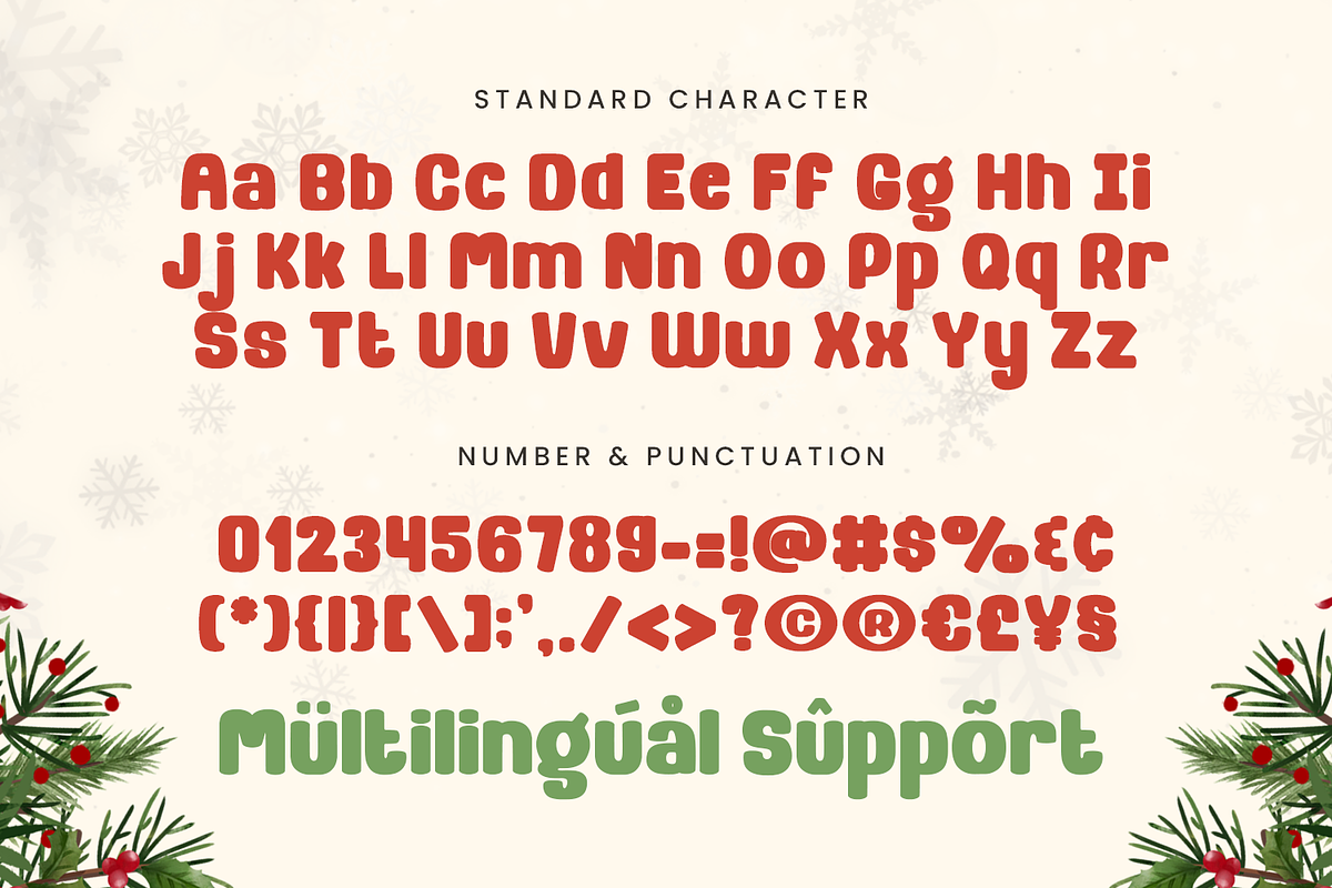 Golden Sleigh - Christmas Font, a Handwritten Font by Mozatype (Photo 7 of 8)