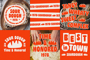 Globey Retro Bouncy Typeface