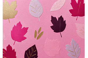 Autumn collage featuring vibrant, an Abstract Photo by ZinetroN