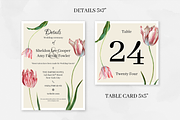 Tulips. Wedding Invitation package, an Invitation Template by le-genda (Thumbnail 4 of 6)