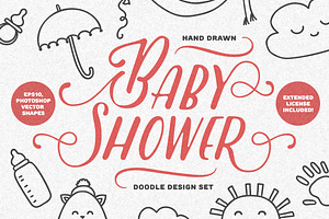 Baby Shower Design Set