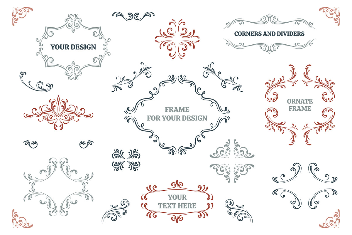 Vector Decorative Graphic Elements, an Object Graphic by Molly art (Photo 11 of 13)