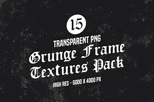 Grunge Frame Textures Pack