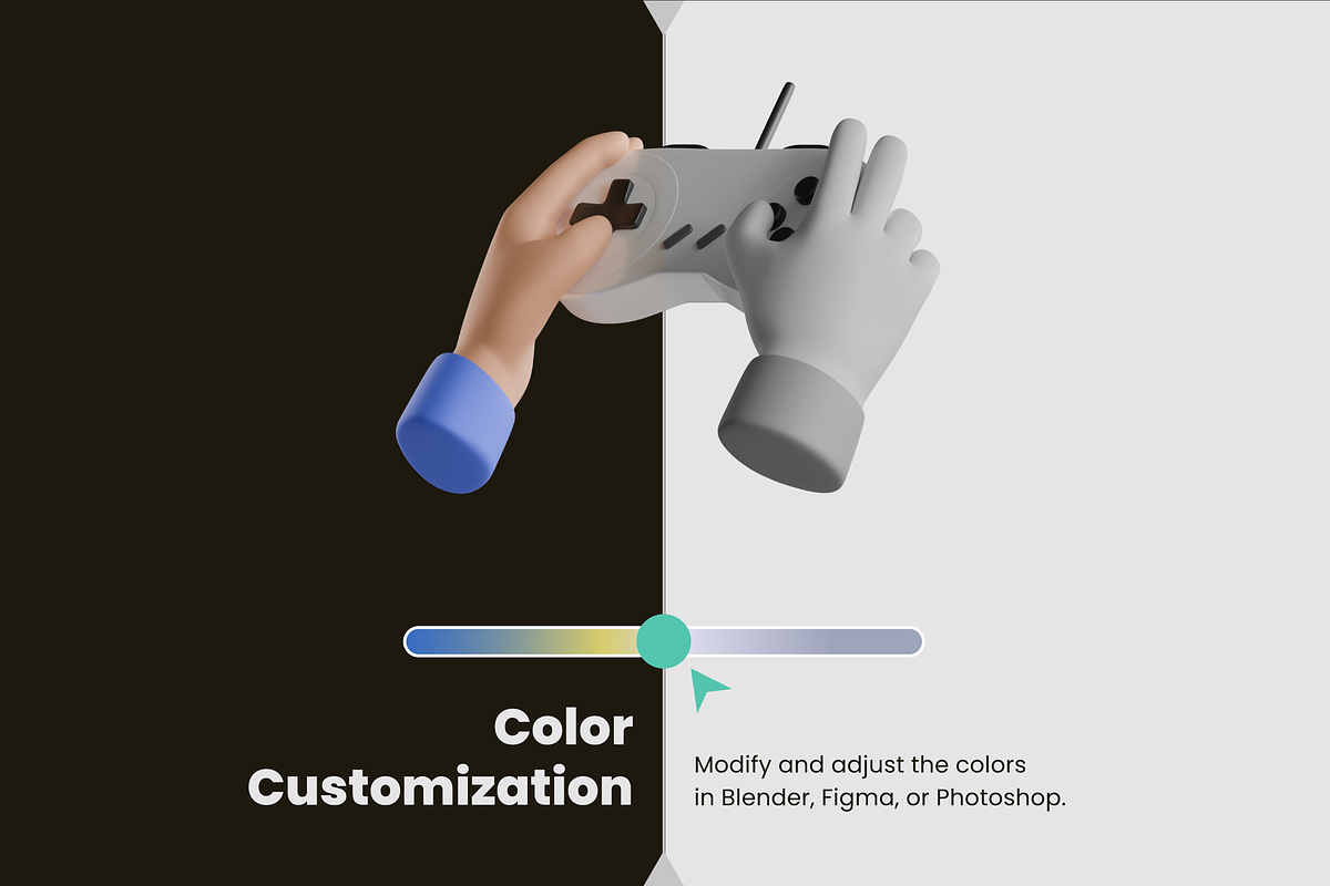 3D Hobby Icon Set, a Characters & Person 3D Model by Flat Icons (Photo 2 of 8)