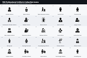156 Professional Uniform Icons, a Solid Icon by Symbolic Language (Thumbnail 2 of 9)