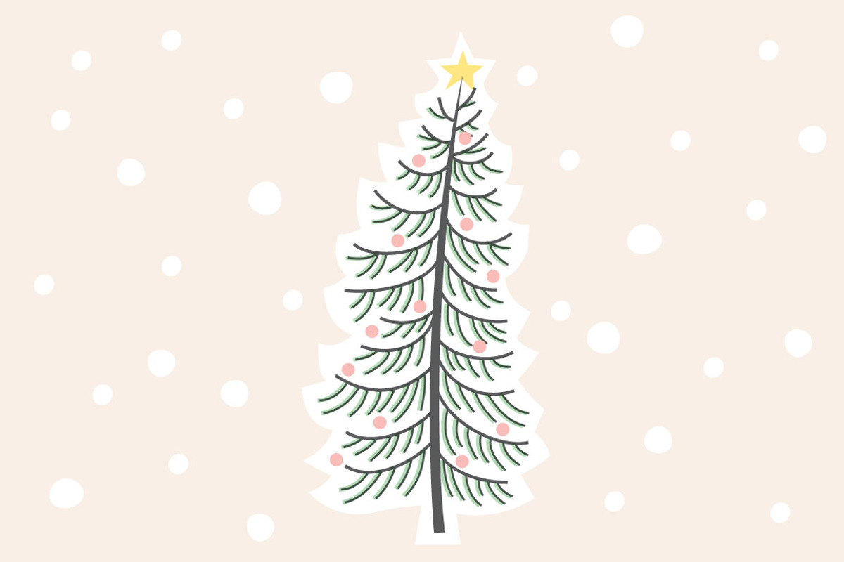 Retro Winter, a Decorative Illustration by Illustrations by Jessie (Photo 4 of 4)