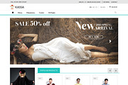 Kassa Ecommerce Responsive Template, a Bootstrap Template by sanjay104030 (Thumbnail 1 of 5)