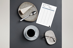 Savings Tracker Sheet Planner