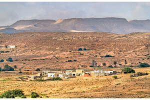 Typical tunisian landscape at ksar ouled soltane near tataouine featuring, an Architecture Photo by Leonid Andronov