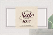 GRUNGE Facebook sale and quote pack, a Social Media Template by Vova (Thumbnail 2 of 16)