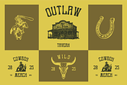 LITHOGRA - Retro Typeface, a Font by Rightwheels (Thumbnail 5 of 11)