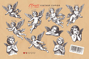 Classic & Modern Vector Cupids, a Decorative Illustration by Vecster (Thumbnail 2 of 5)