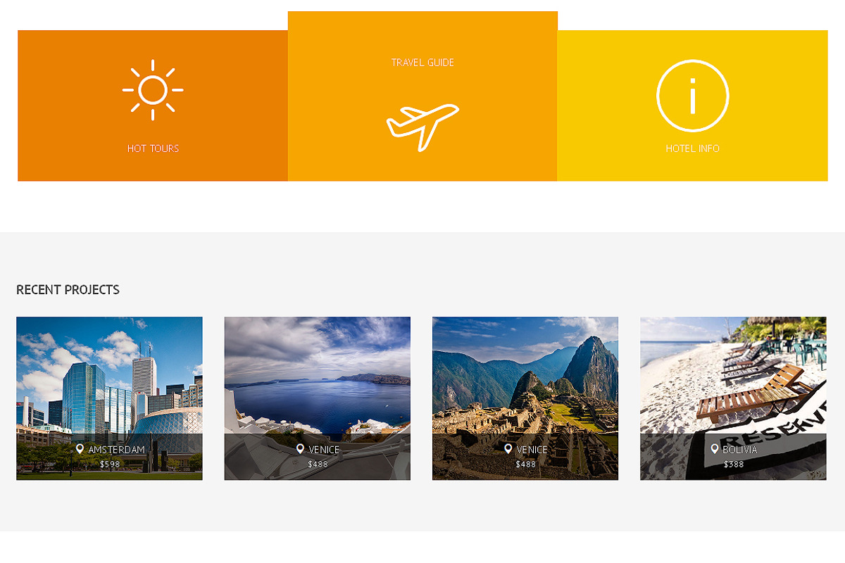 Trip Bootstrap Template, a Bootstrap Template by IceTemplates (Photo 3 of 4)