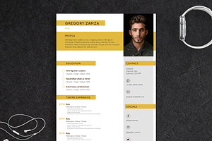 6 InDesign Resume Templates