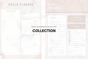 Daily Planners, To-Do List & Notes