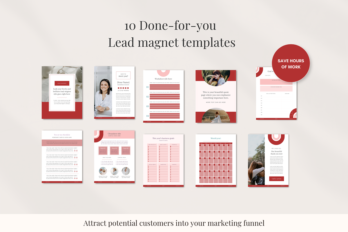 Stan Store Sales Page Template, a Landing Page Template by GlamWebDesigns (Photo 4 of 11)