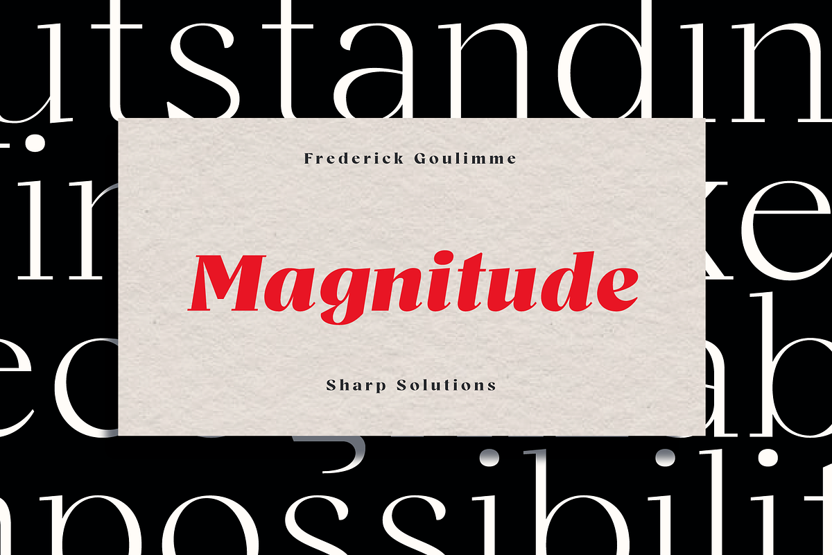 Bovino; 18 Fonts Sharp Serif, a Serif Font by Eko Bimantara (Photo 8 of 10)