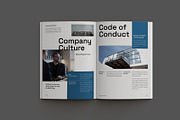 White Minimal Company Handbook, a Stationery Template by Neermana (Thumbnail 9 of 10)