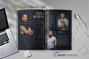Magazine Style Canva Funeral Program, a Magazine Template by Nate Bartlett Design (Thumbnail 3 of 7)