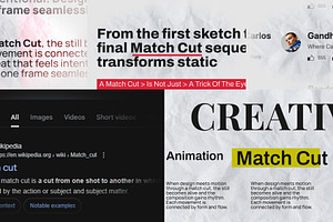 Match Cut After Effect Template, a Social Media Template by Loin Studio