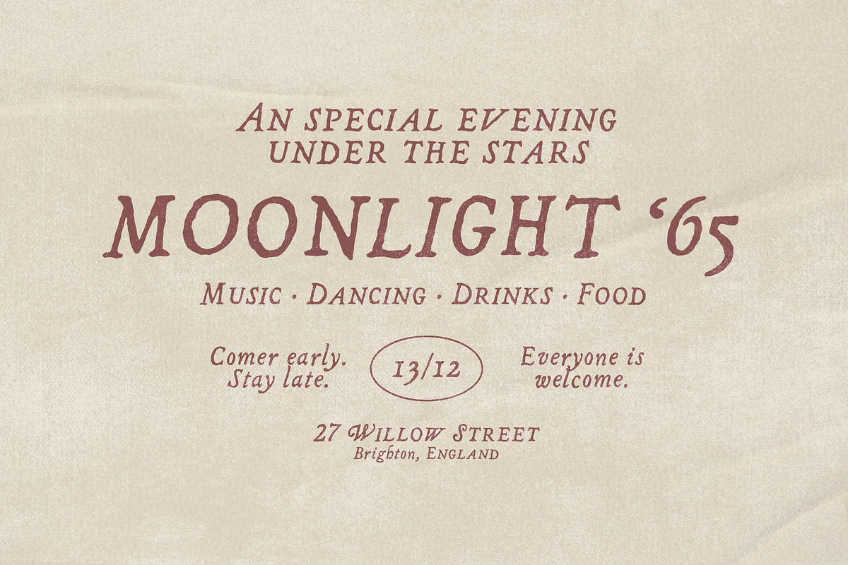 Wandering Letters Handwritten Font, a Handwritten Font by CarmineType (Photo 16 of 20)