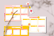 Printable Weekly Spread, a Stationery Template by by Aline Albino (Thumbnail 2 of 2)