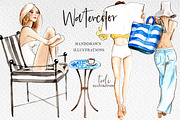 Weekend in Amalfi Coast, a Seasonal Illustration by todidesign (Thumbnail 2 of 6)