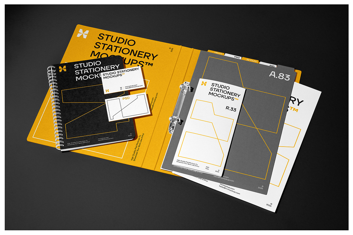 Studio Stationery Mockups, a Mockup by Mr.Mockup™ (Photo 6 of 13)