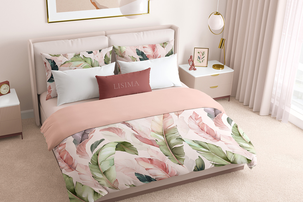 Exotic, Watercolor Tropical Patterns, a Pattern Graphic by Lisima (Photo 7 of 12)