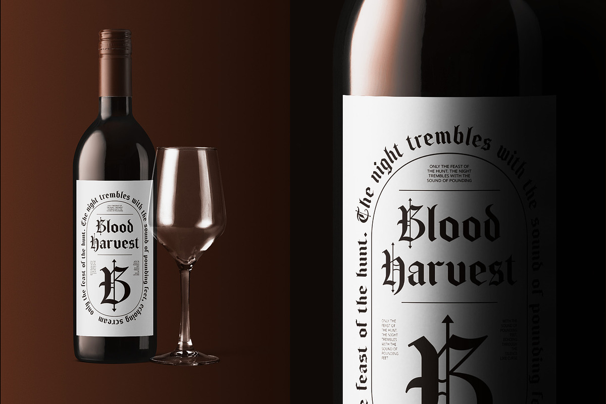 CS Saunter – Old English Font, a Blackletter Font by Craft Supply Co. (Photo 6 of 8)