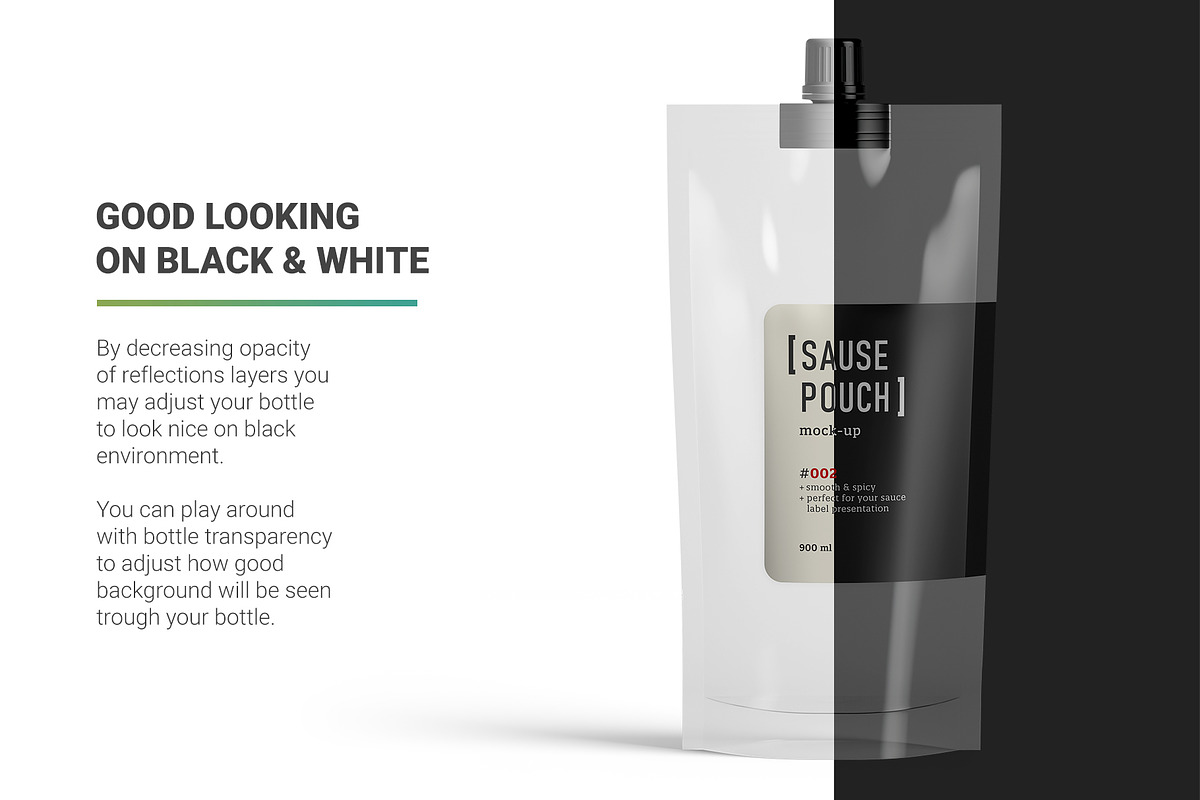 Sauce Doypack Pouch Mockup, a Cups & Container Mockup by AY Mock-Ups (Photo 11 of 13)
