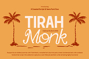 Tirah Monk – Script & Sans Font Duo, a Sans Serif Font by Casloop Studio (Thumbnail 1 of 10)